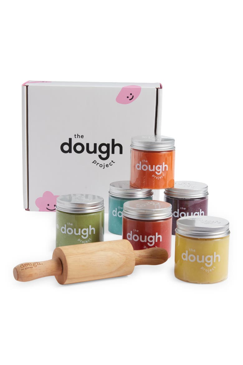 Rainbow Rolling Play Dough Set, Main, color, RAINBOW