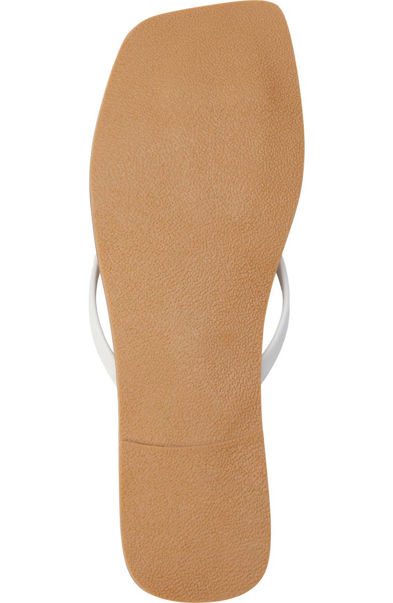 BEACH BY MATISSE Bungalow Flip Flop, Alternate, color, White