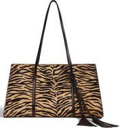 Reformation Elena Haircalf Tote Bag