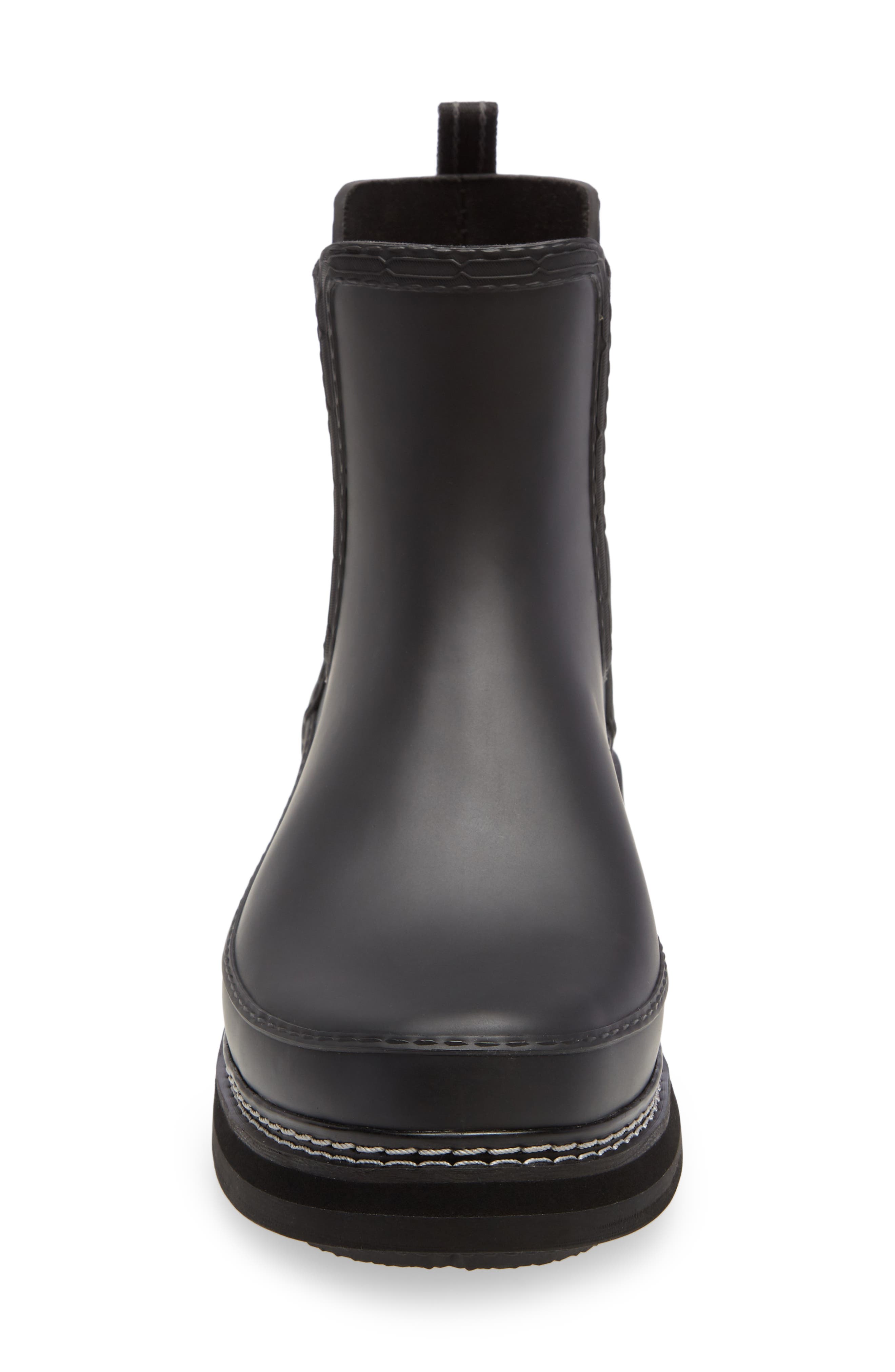 Hunter Refined Stitch Waterproof Chelsea Boot, Alternate, color, 