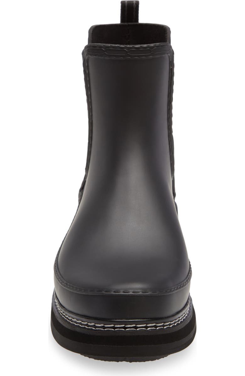 Hunter Refined Stitch Waterproof Chelsea Boot, Alternate, color,
