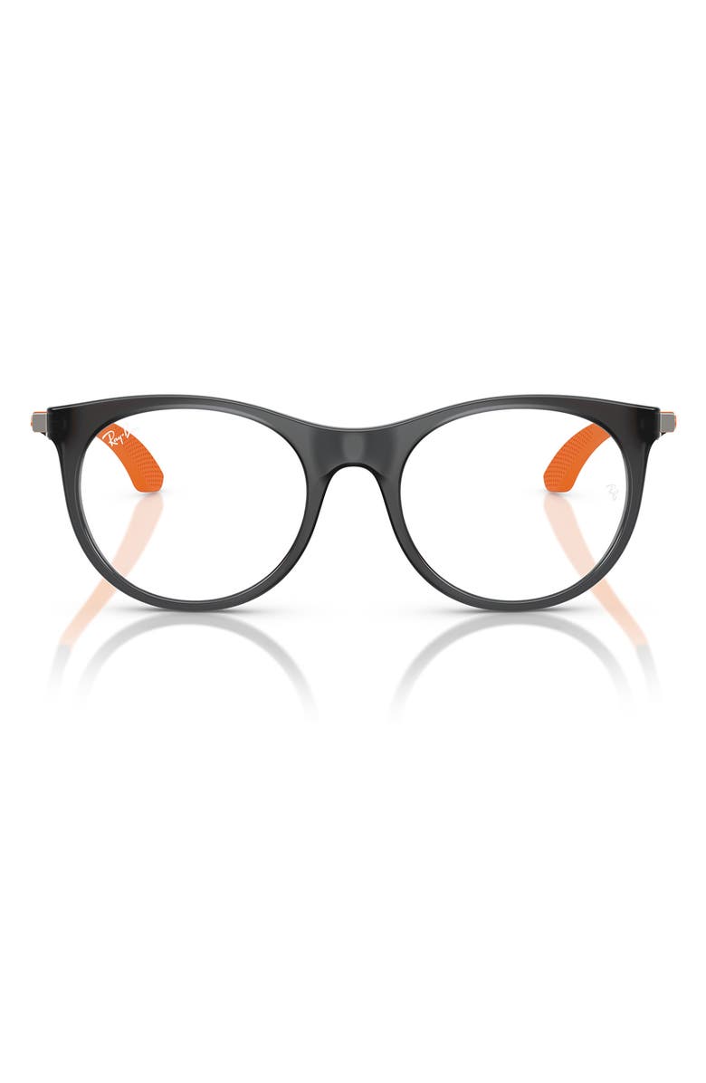 Ray-Ban Kids' 47mm Phantos Optical Glasses, Main, color, Grey