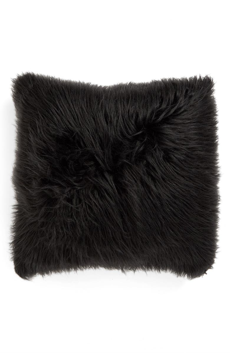 BRENTWOOD ORIGINALS Faux Fur Pillow, Main, color,