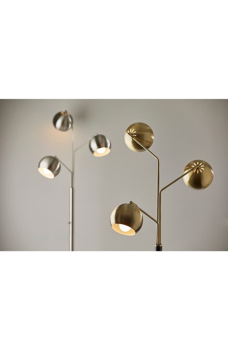 ADESSO LIGHTING Emerson Tree Floor Lamp, Alternate, color, Black Antique Brass