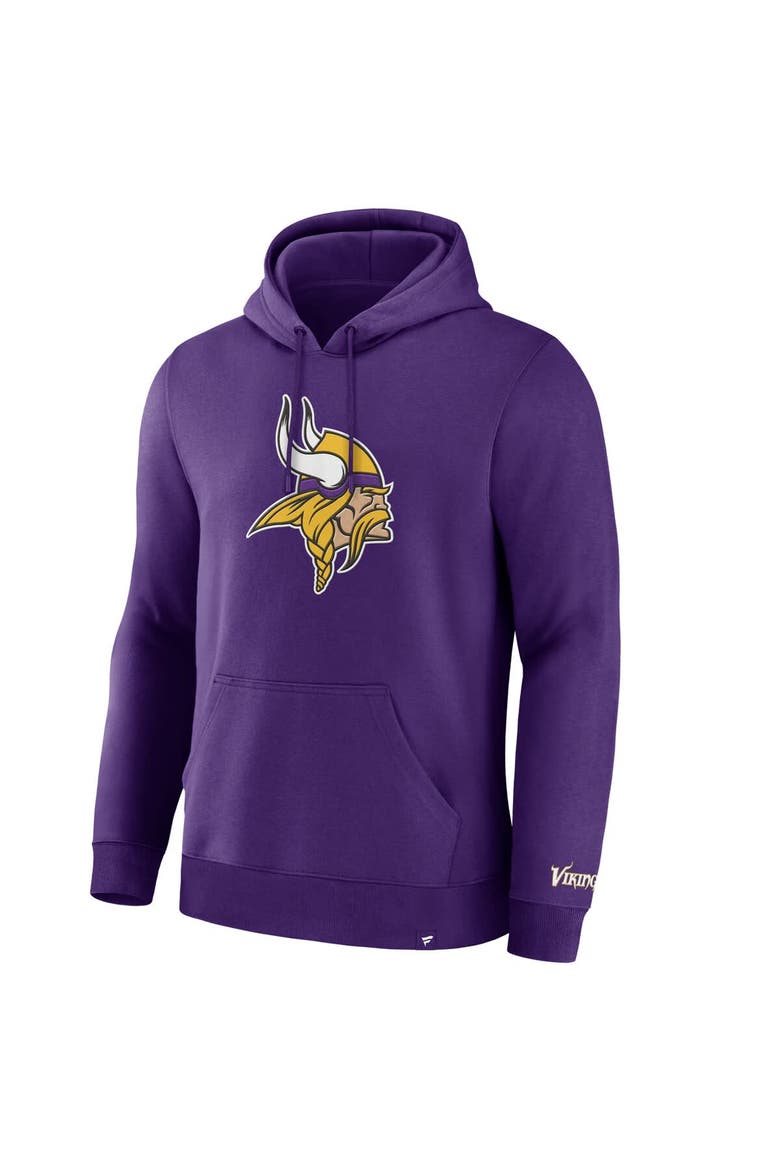 Men's Fanatics  Purple Minnesota Vikings Legacy Fleece Pullover Hoodie, Alternate, color, Purple