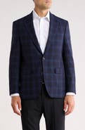 Jack Victor Elex Plaid Sport Coat