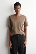 COS Scoop-Neck Cotton T-Shirt