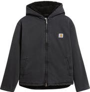 Carhartt Work In Progress Mitch Fleece Lined Hooded Jacket