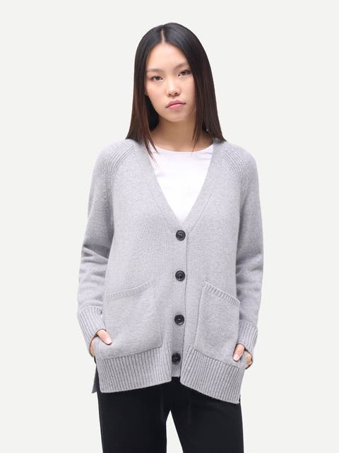 Relaxed-Fit Cashmere Cardigan