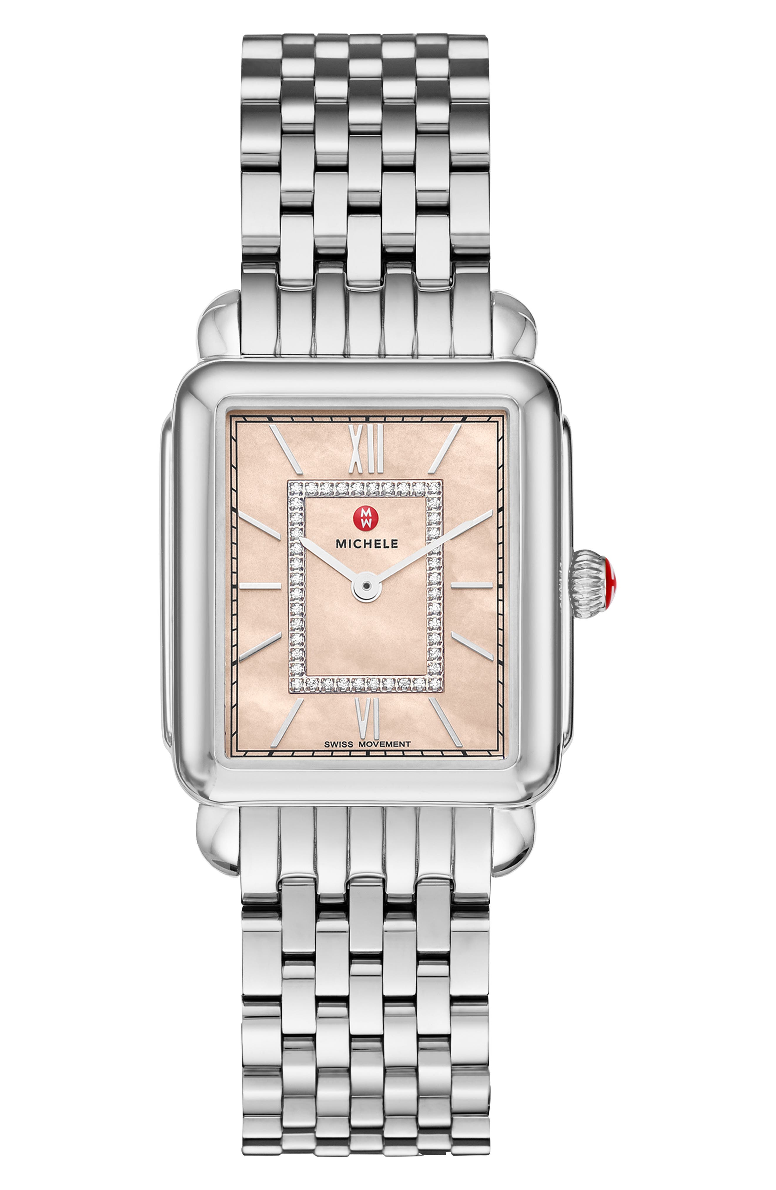 MICHELE Deco II Diamond Bracelet Watch, 32mm - 0.11ct.