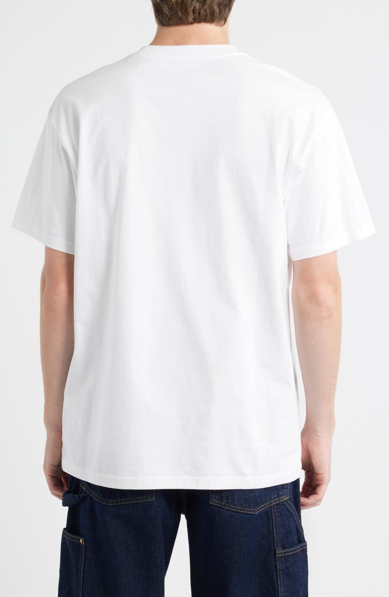 Carhartt Work In Progress Wild Dog Cotton Graphic T-Shirt, Alternate, color, White