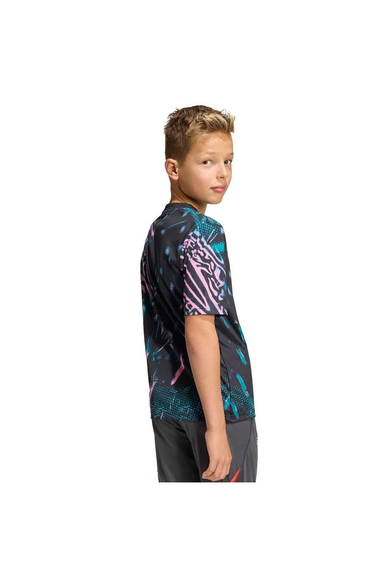 adidas Youth adidas Black Liverpool 2025/26 Pre-Match Training Jersey, Alternate, color, Black