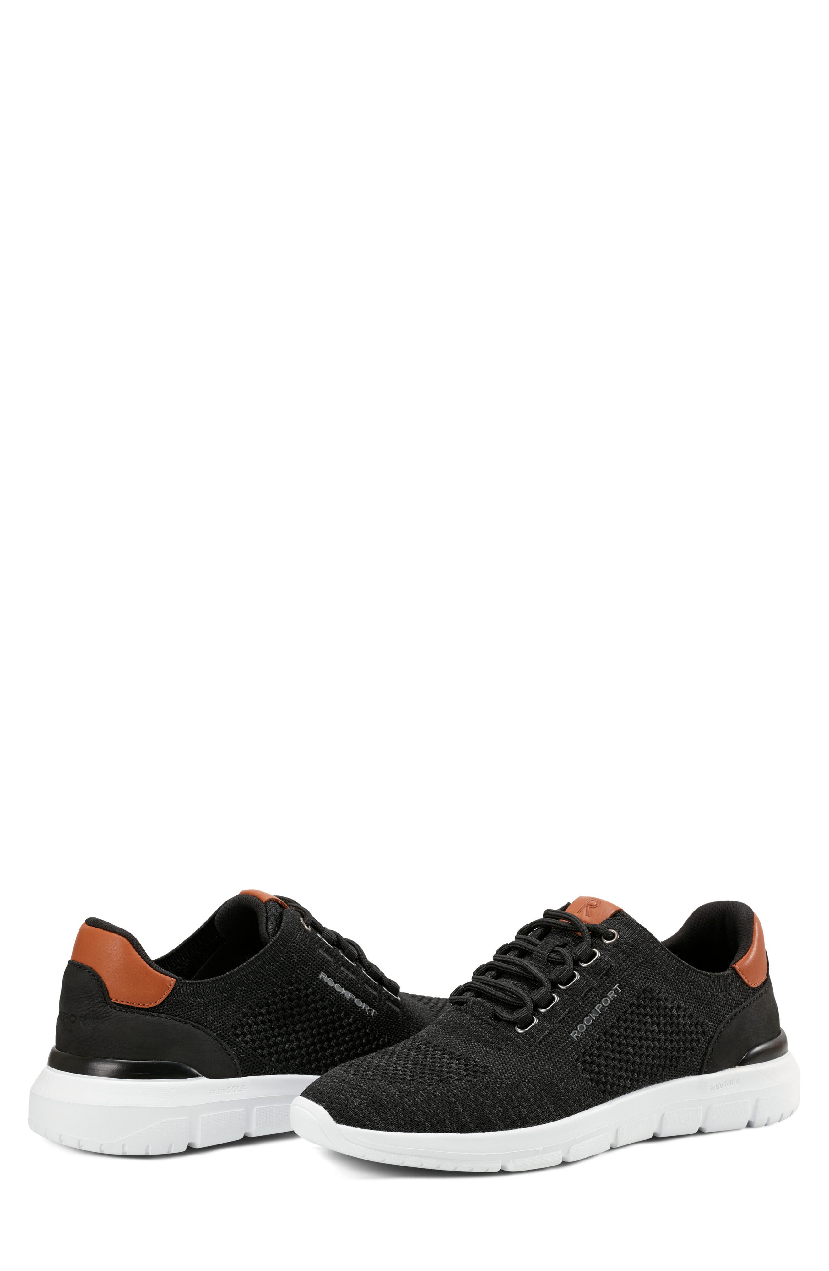 Rockport Jaimson Sneaker, Alternate, color, Black