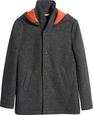 The Normal Brand Balboa City Hooded Peacoat