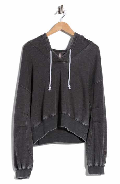 Free People Playbook Crop Hoodie