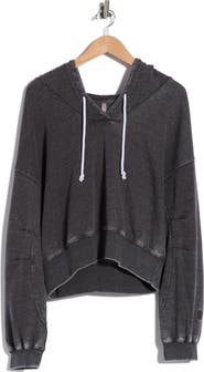 Free People Playbook Crop Hoodie