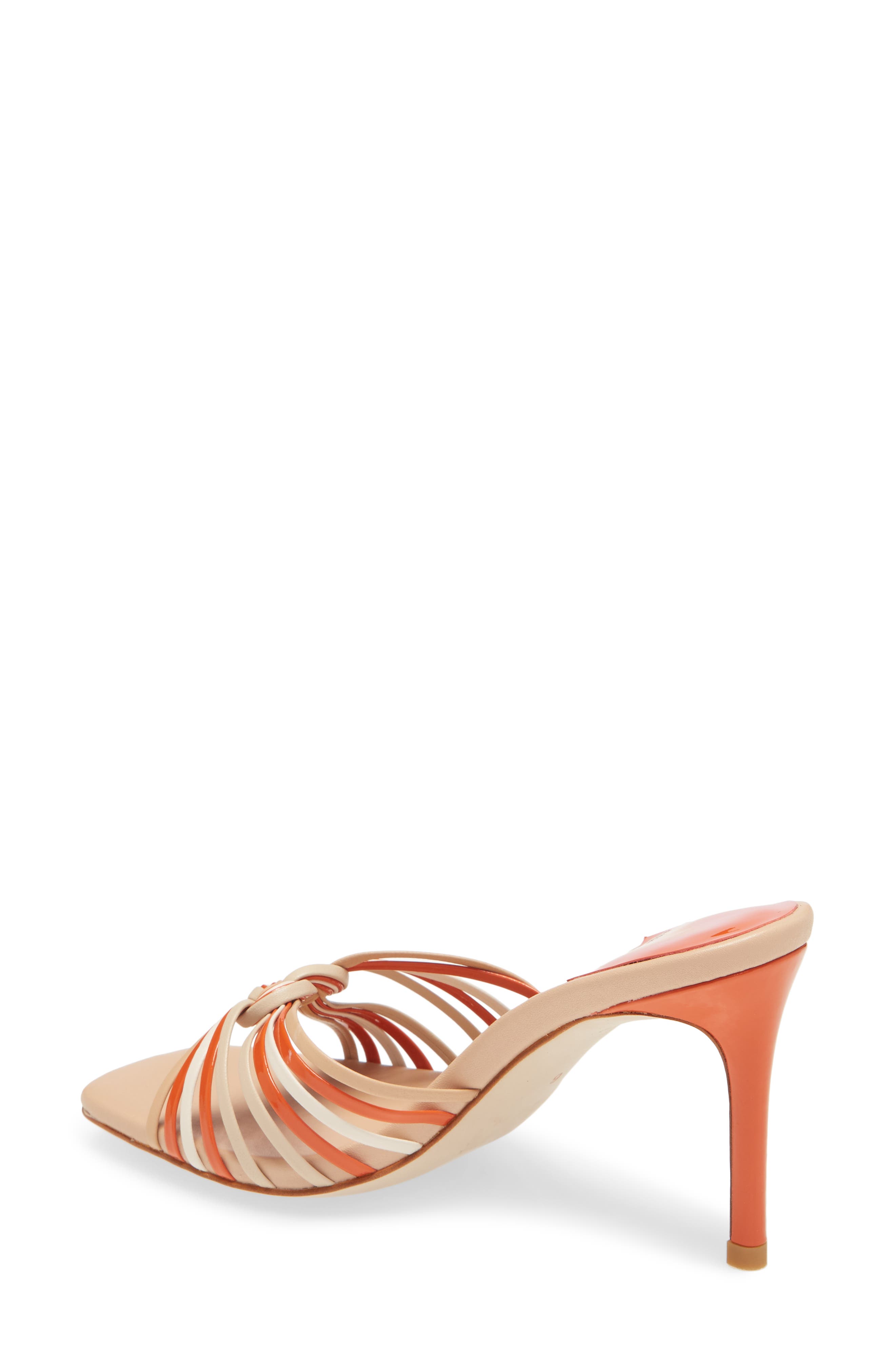 Faris Strappy Sandal, Alternate, color, NUDE ORANGE MULTI