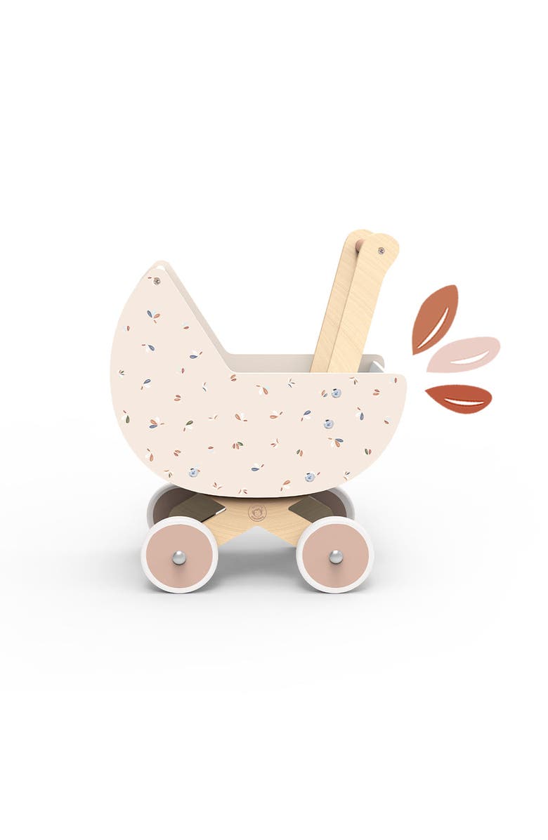 Speedy Monkey Doll Pram, Alternate, color, Multi