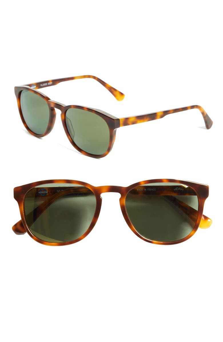 Noah x Vuarnet District Round Sunglasses, Main, color,