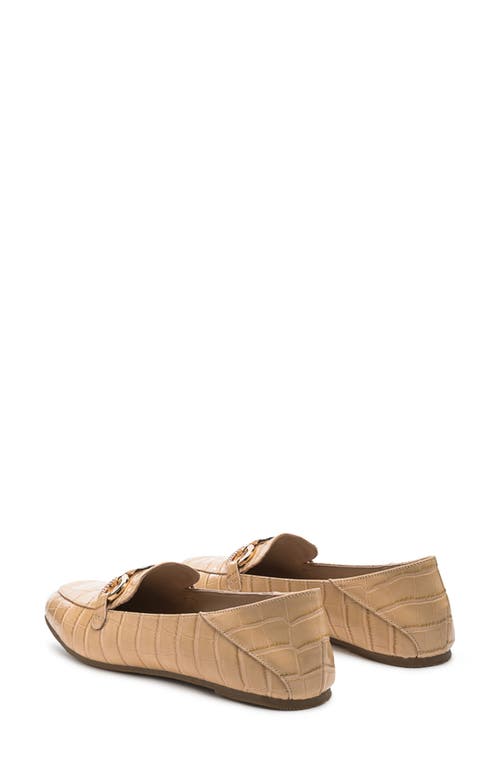 London Rag Wibelle Croc Embossed Loafer In Neutral
