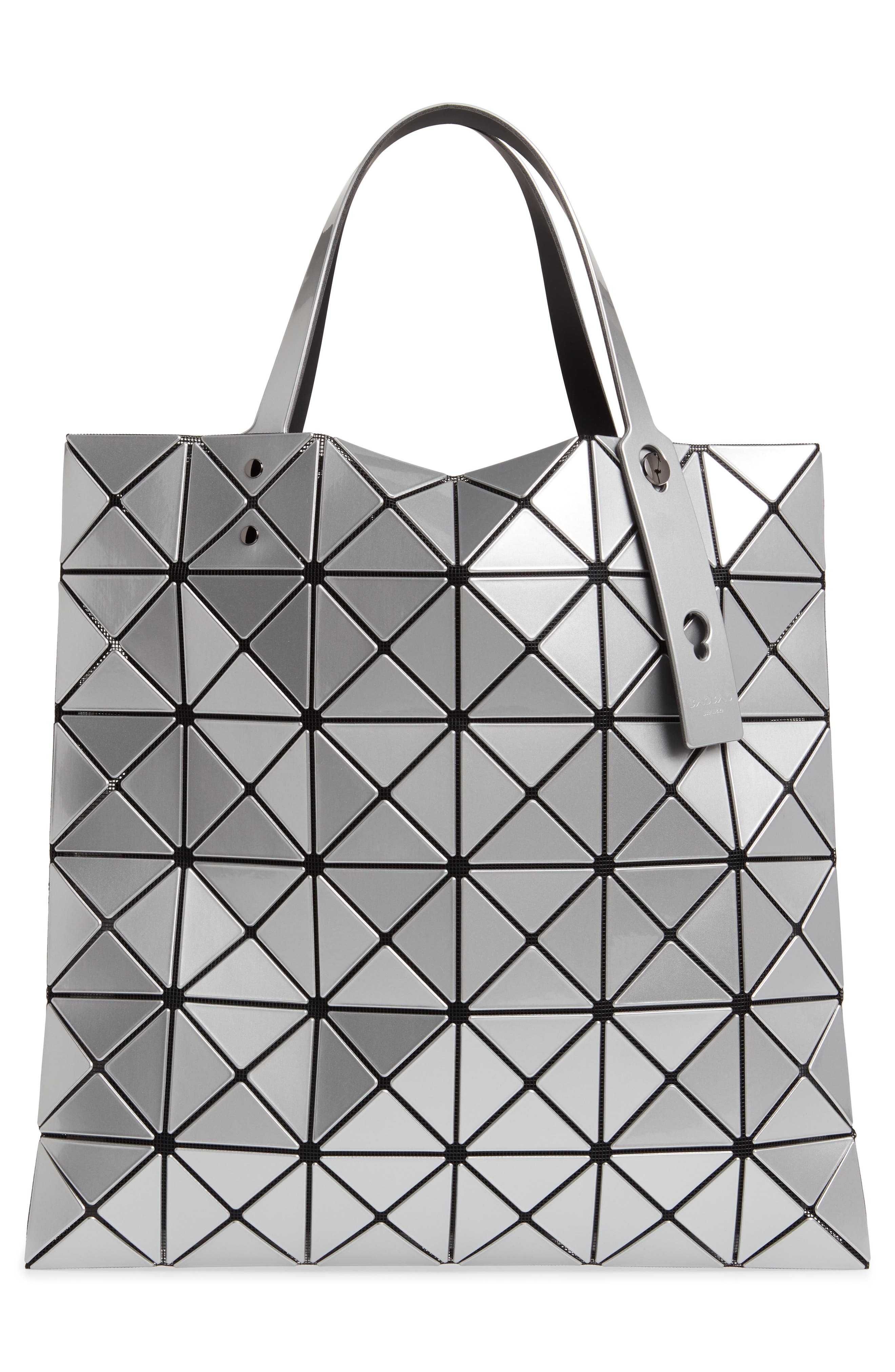 Lucent Tote, Alternate, color, SILVER