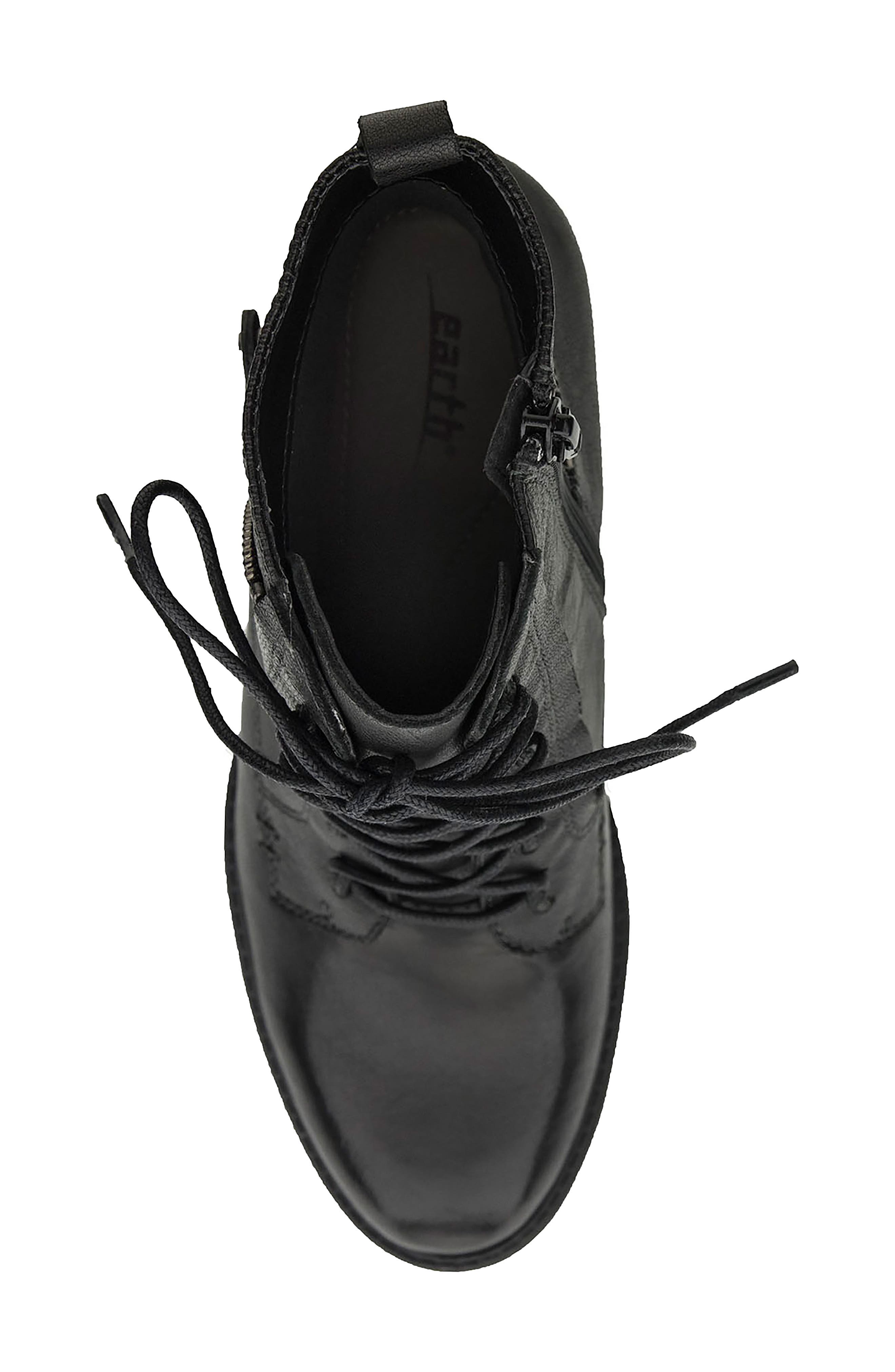 Missoula Lace-Up Boot, Alternate, color, BLACK LEATHER