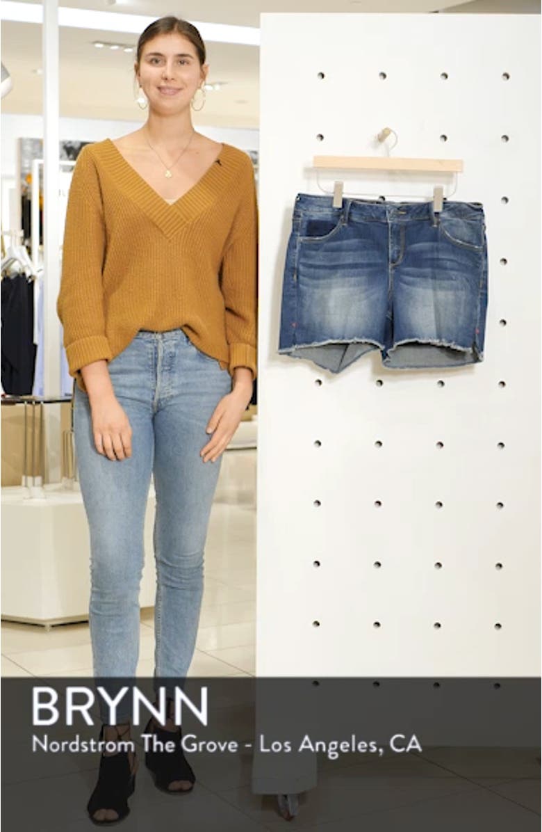 Cutoff Denim Shorts, sales video thumbnail