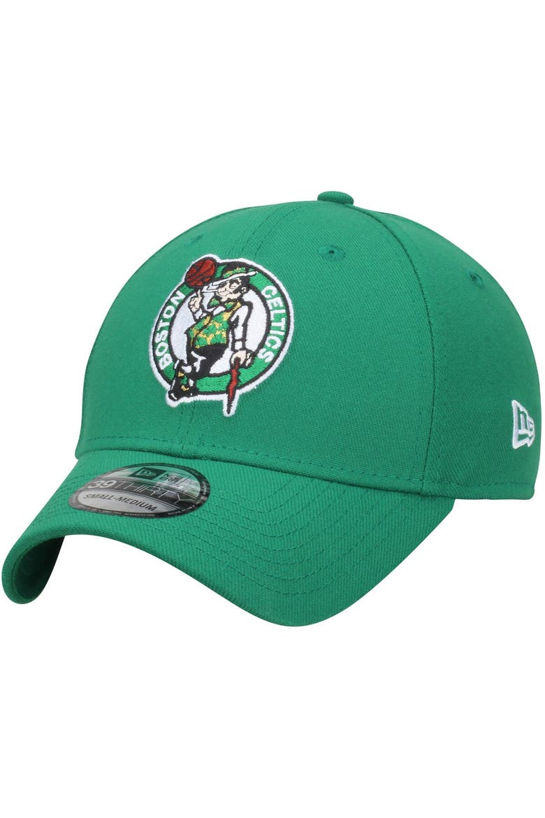 Men's New Era Kelly Green Boston Celtics Team Classic 39THIRTY Flex Hat, Main, color, Kelly Green