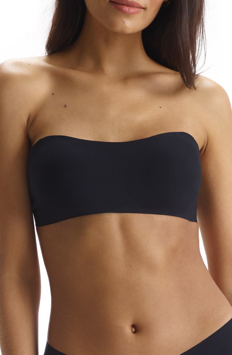 Commando Butter Soft Strapless Bralette, Main, color, Black