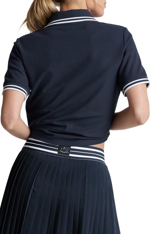 BEYOND YOGA BEYOND YOGA COUNTRY CLUB POLO TOP