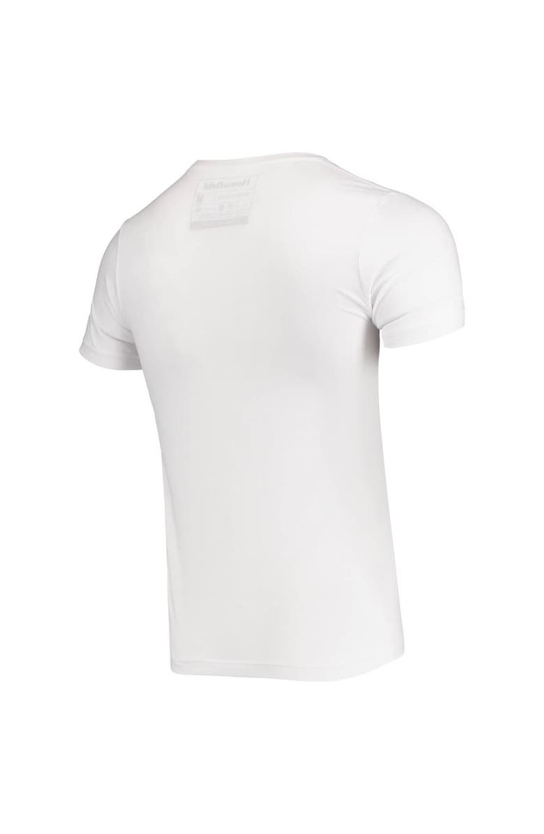 HOMEFIELD Men's Homefield Heathered White Hawaii Warriors Vintage Rainbow Warriors T-Shirt, Alternate, color, 