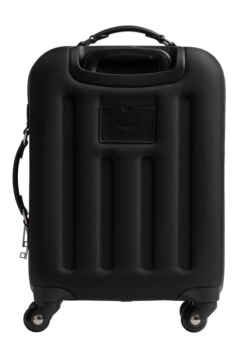 Signature Canvas Wheeled Carry-On, Alternate, color, CHARCOAL