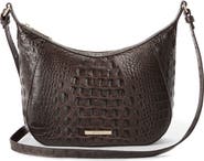 Brahmin Corinne Croc Embossed Leather Crossbody