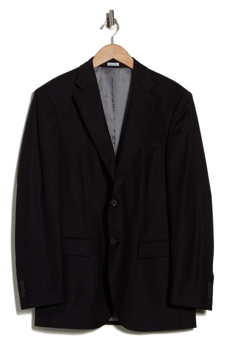 Flynn Classic Sport Coat, Alternate, color, BLACK