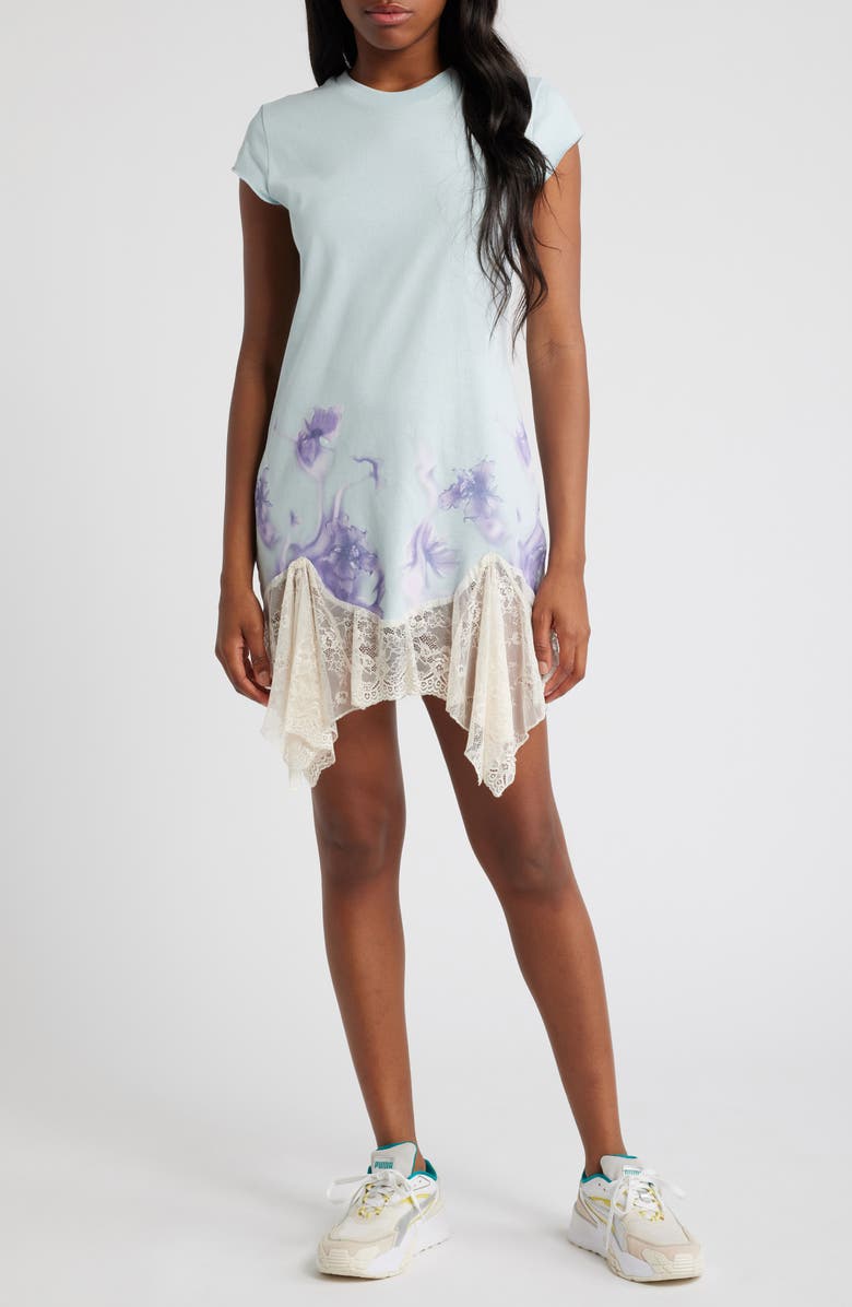 PUMA x Collina Strada Cap Sleeve Dress, Main, color, Frosted Dew