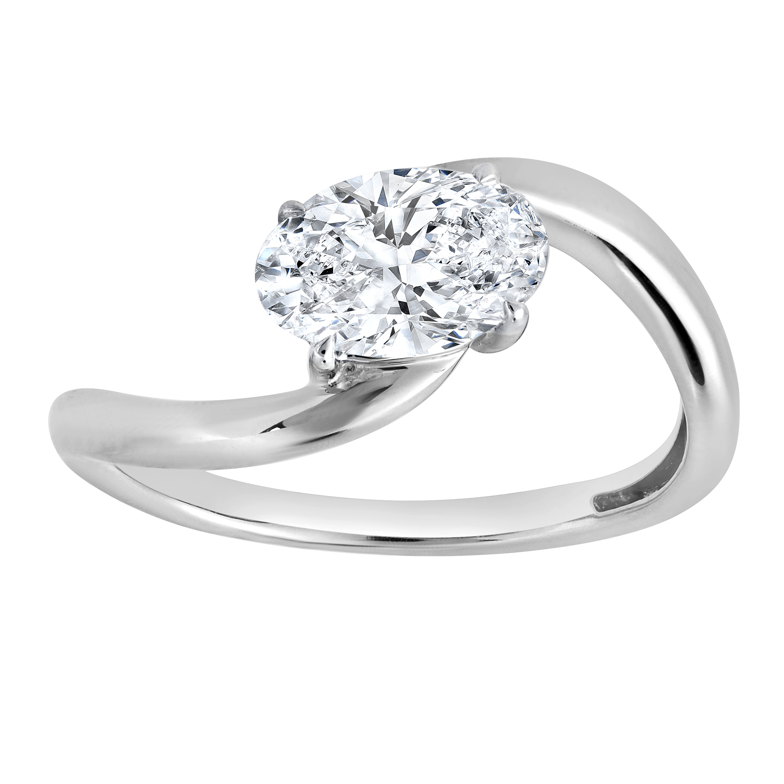 14K White Gold