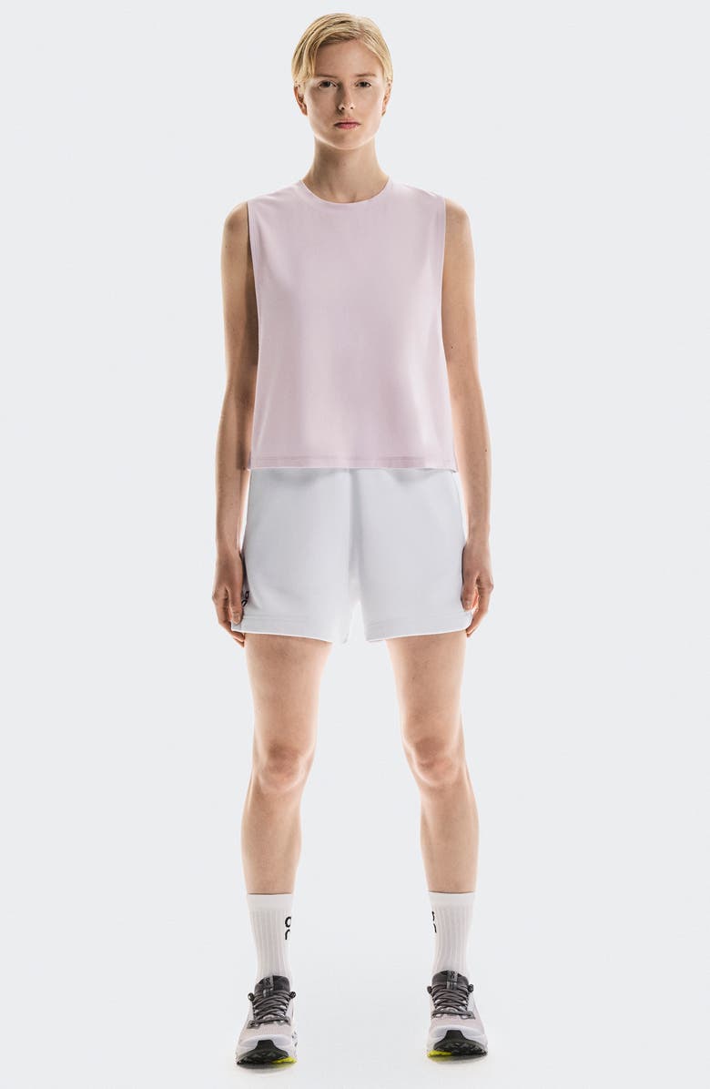 On Focus Sleeveless Running Crop Top, Alternate, color, Orchid