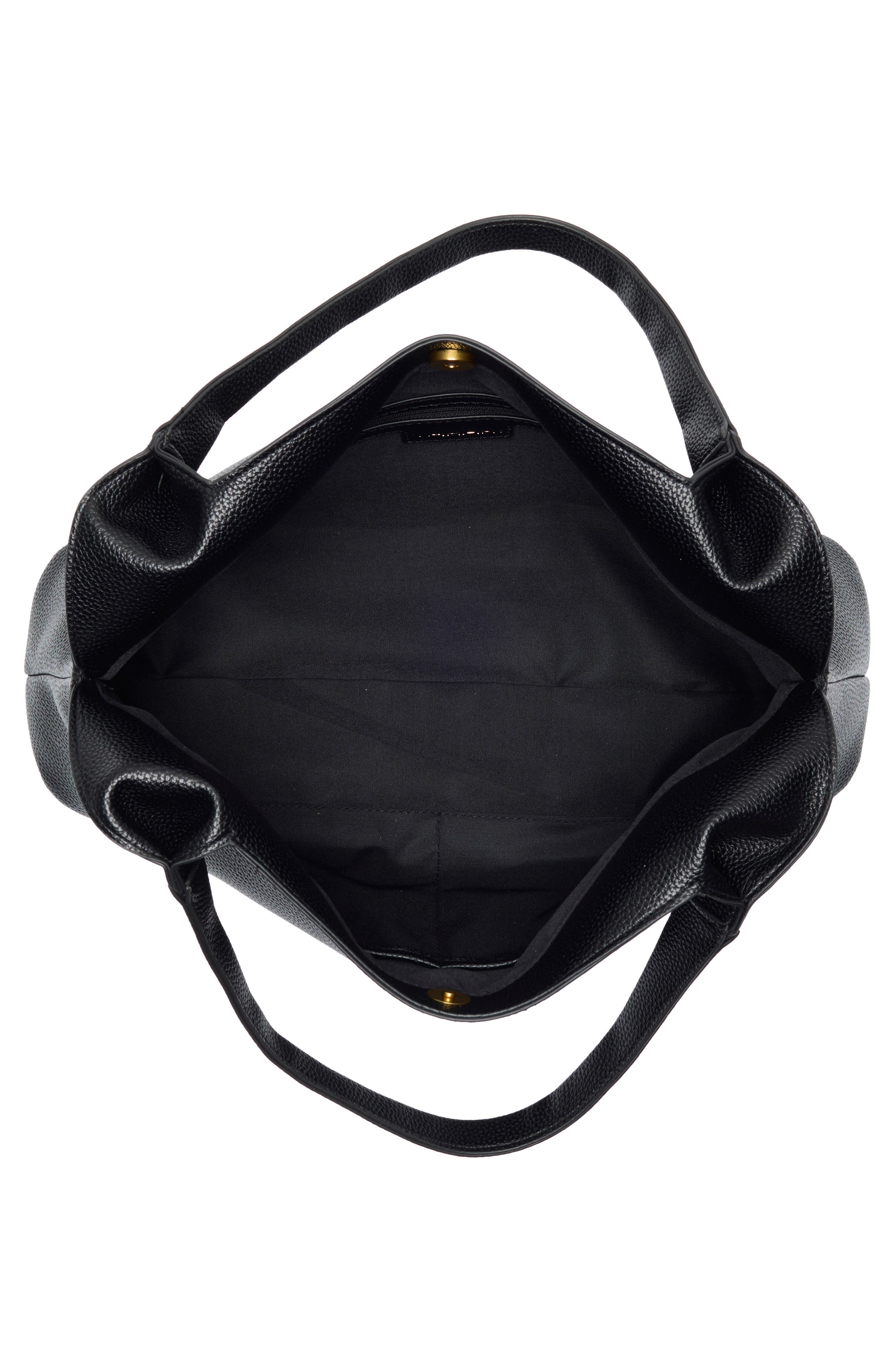 T Tahari Evonne Shoulder Bag with Pouch, Alternate, color, Black