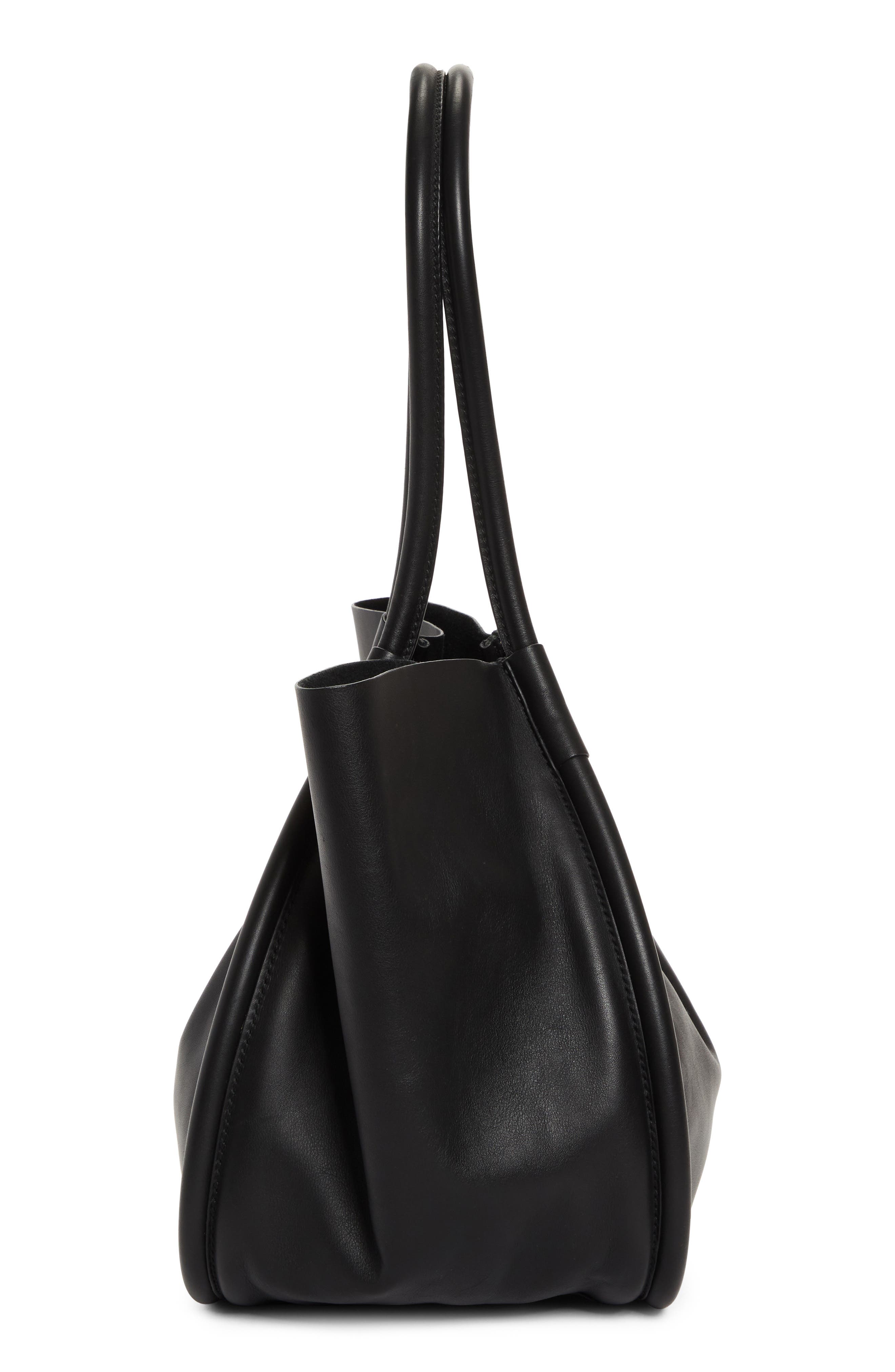 Proenza Schouler Large Ruched Leather Tote, Alternate, color, 