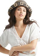 Brixton Redding Packable Straw Bucket Hat