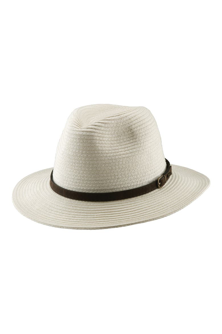 Braided Paper Safari Hat, Main, color, IVORY