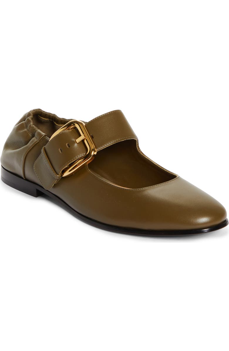 Bottega Veneta Astaire Mary Jane Flat, Main, color, Mud