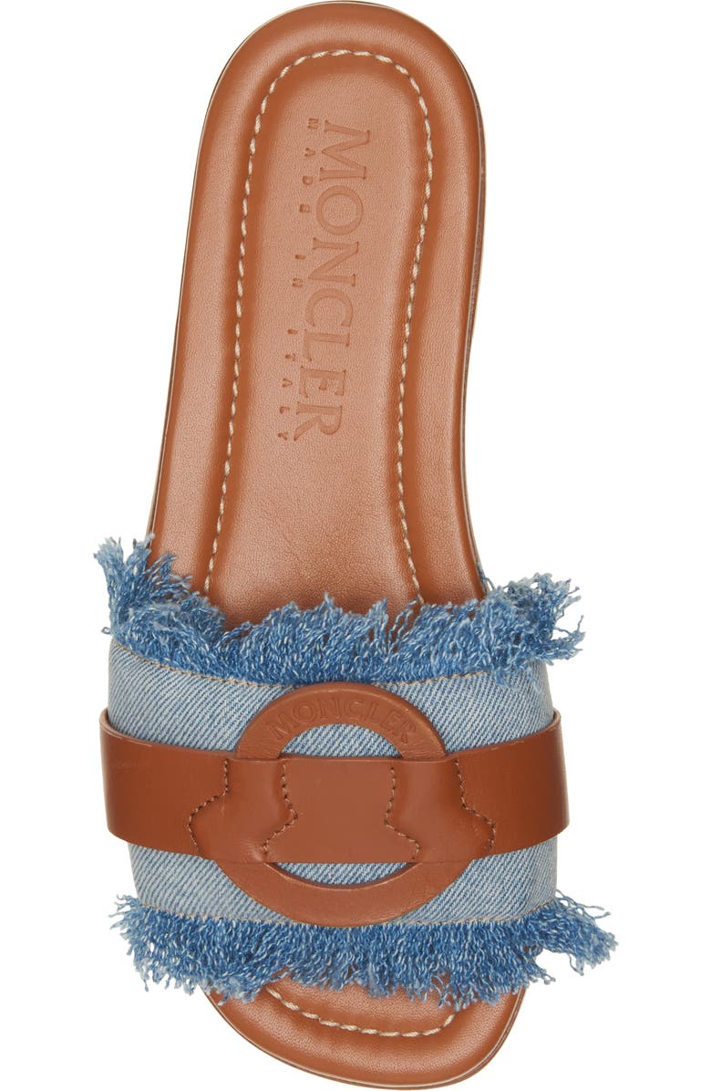 Moncler Bell Slide Sandal, Alternate, color,