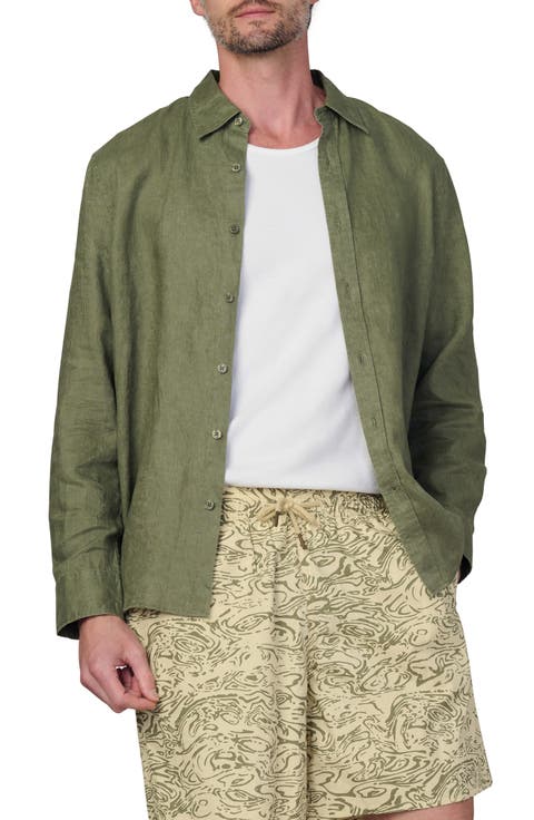 Jakob Linen Button-Up Shirt