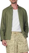 Joe's Jeans Jakob Linen Button-Up Shirt