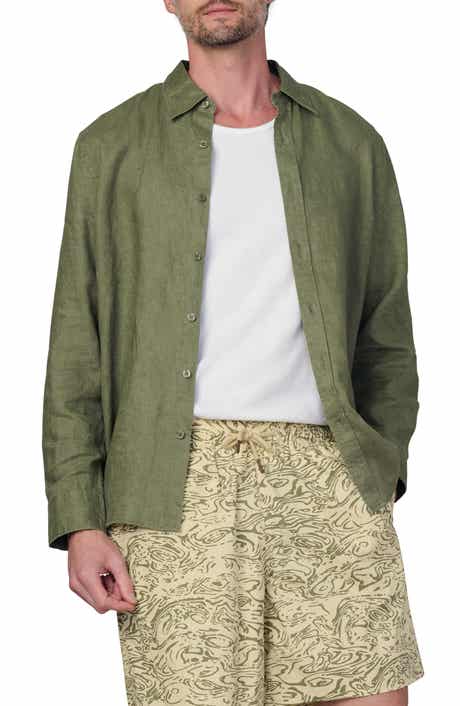 Joe's Jeans Jakob Linen Button-Up Shirt