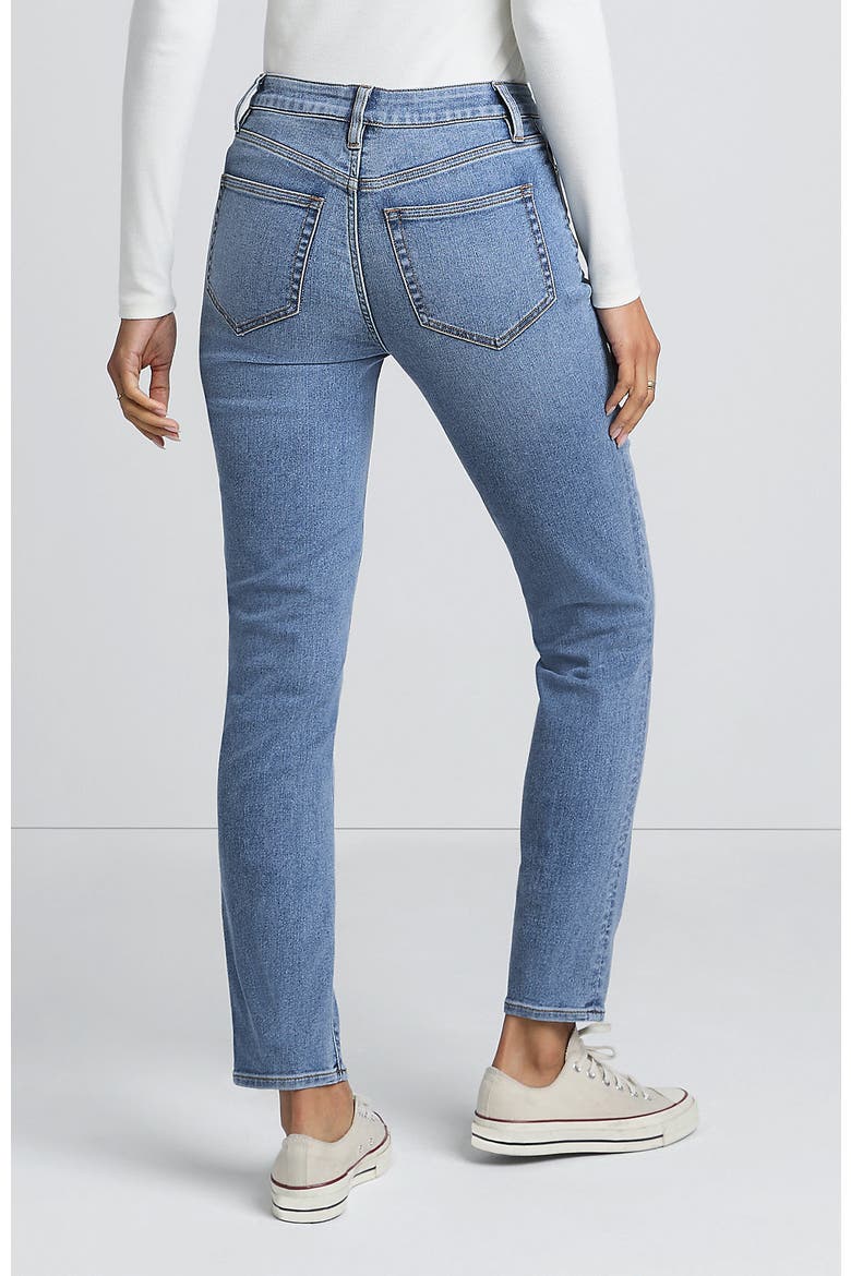 Recover Denim Mid Rise Slim Leg Jeans, Alternate, color, Beau Blue