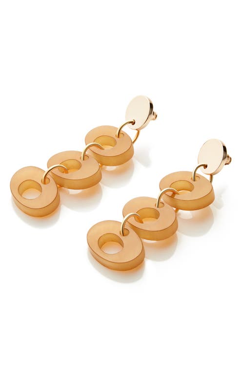Toolally Hepworth Drop Earrings In Gold