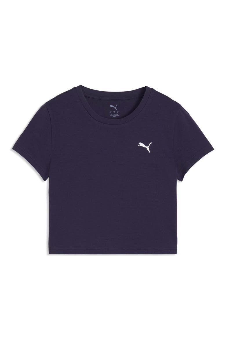 Wardrobe Essential Baby Tee, Alternate, color, DEEP PLUM