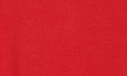 Jjxx Andrea Wash Loose Organic Cotton T-shirt In Red